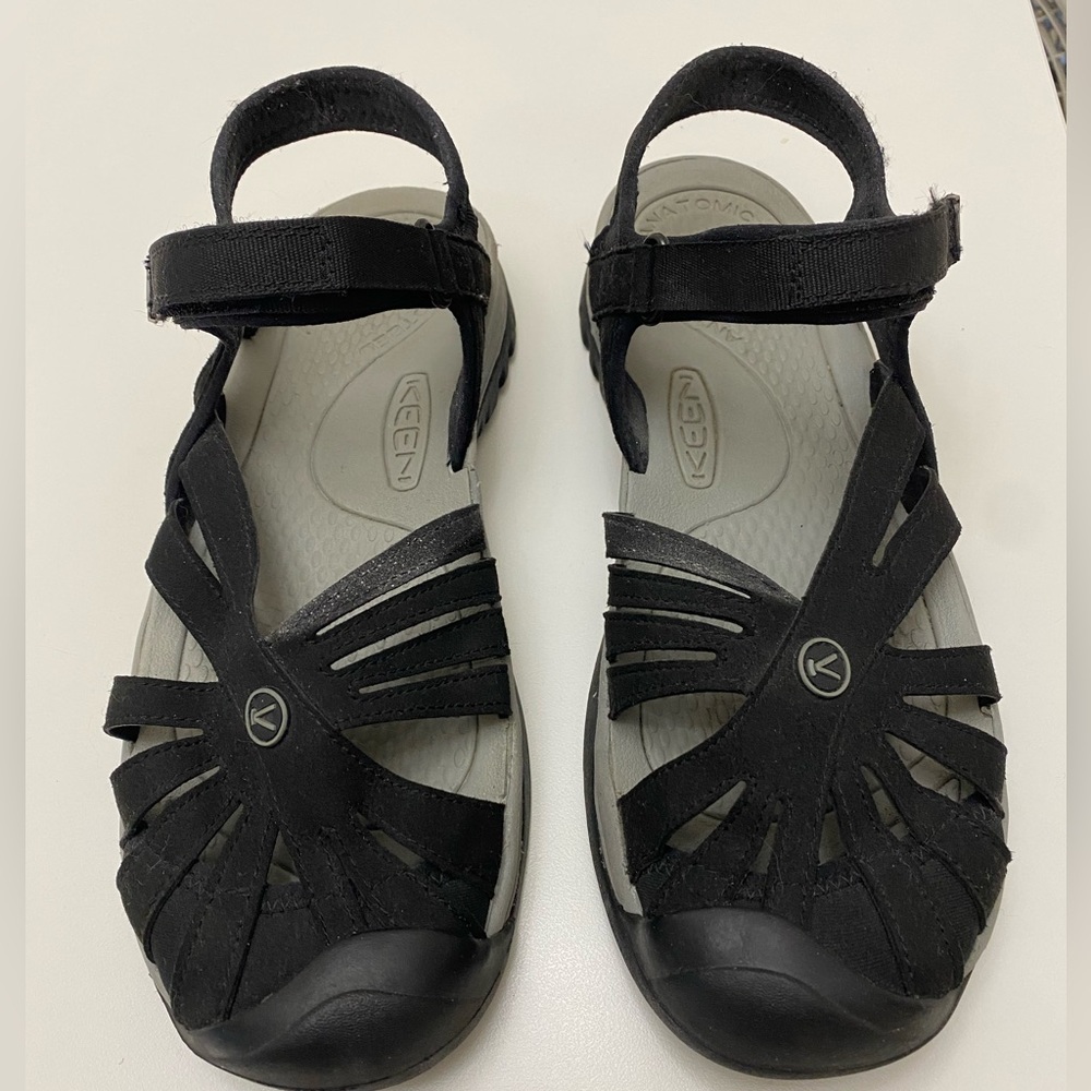 KEEN Women’s Rose Black Sports Hiking Sandals sz 11